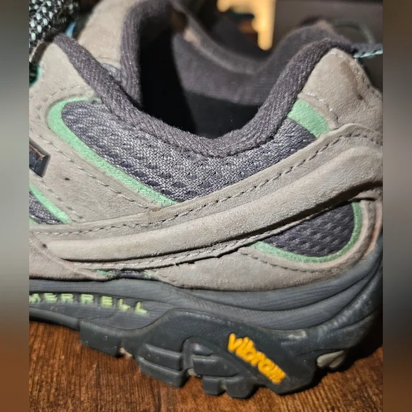 Merrell Moab Vent 2 Dry Drizzle Mint  Women’s Trail Hiking Shoes Size 8 - Picture 7 of 12